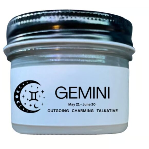Gemini Candle - Zodiac Candle - Gemini Traits - Gift for Gemini - Picture 1 of 1
